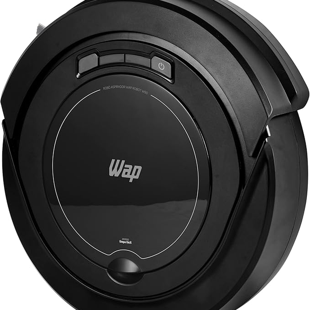 WAP Aspirador de Pó Robô ROBOT W90 3 em 1, Automático, 250ml, Sistema Antiqueda e Rodas Emborrachadas, 30W 3,6VDC Bivolt